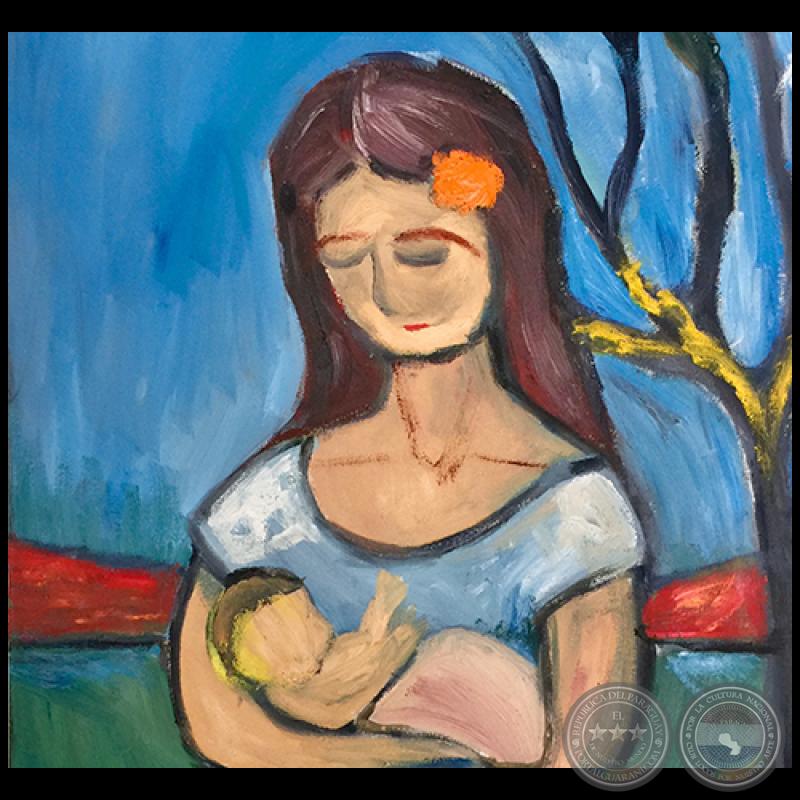 Maternidad - Obra de Michael Burt